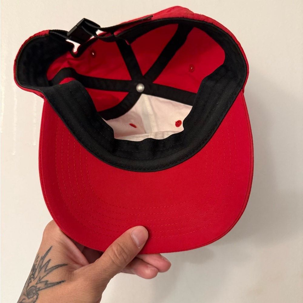 Supreme Red Nylon Cap - image 3